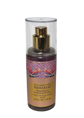 Bath & Body Works BAHAMAS Passionfruit & Banana Flower Fine Fragrance Mist 2.5oz